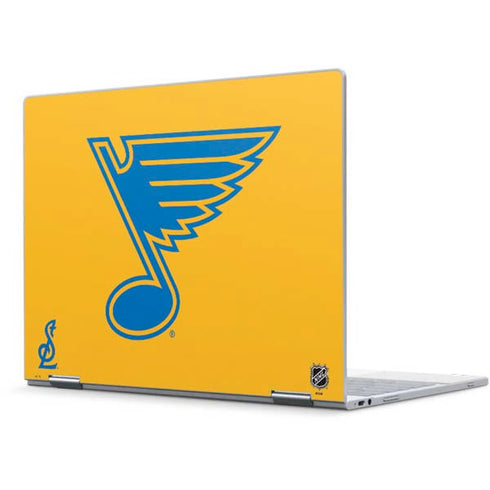 NHL St. Louis Blues Solid Background Pixelbook Skin